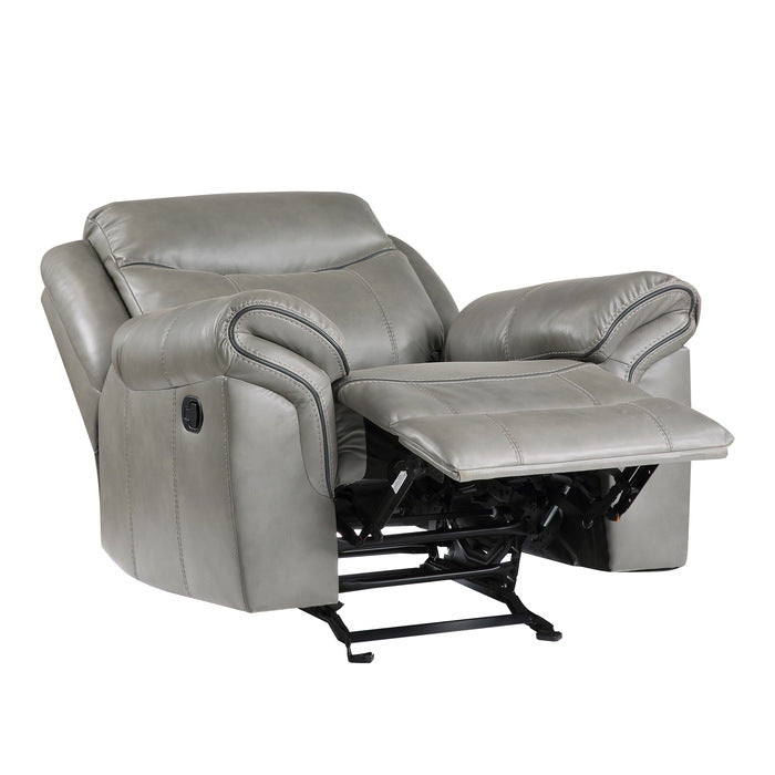 8206GRY-1 Glider Reclining Chair - 8206GRY-1