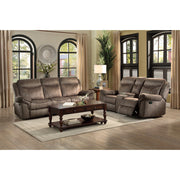 8206NF-2 Double Glider Reclining Love Seat with Center Console, Receptacles and USB Ports - 8206NF-2
