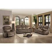 8206NF-2 Double Glider Reclining Love Seat with Center Console, Receptacles and USB Ports - 8206NF-2