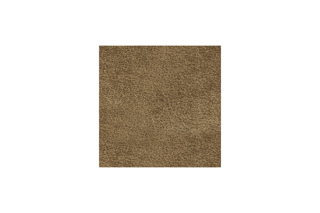 Huddle-Up Nutmeg Reclining Sofa with Drop Down Table