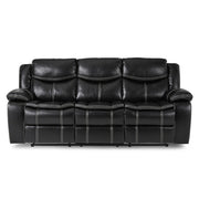 8230BLK*2 2pc Set: Sofa, Love - 8230BLK*2