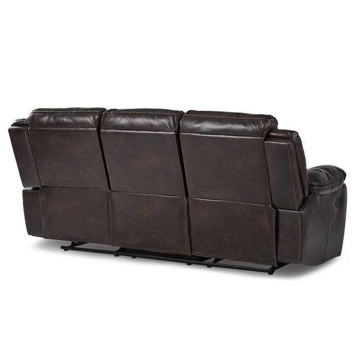 8230BRW*2 2pc Set: Sofa, Love - 8230BRW*2