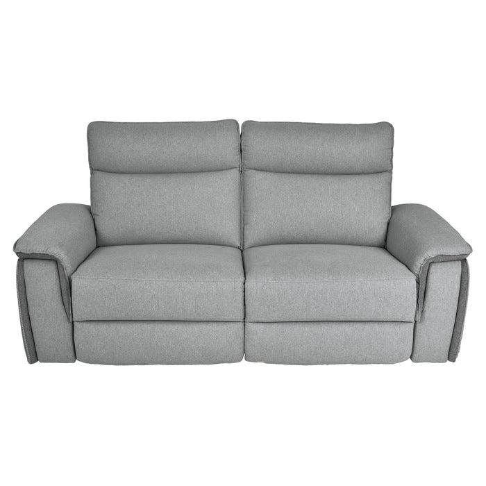 Maroni Power Double Reclining Love Seat With Power Headrests In Gray 8259-2Pwh* | Homelegance