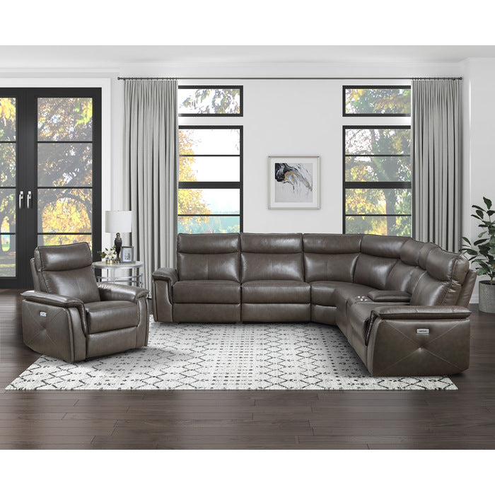 8259RFDB-LRPWH (1/6)Power Left Side Reclining Chair with Power Headrest and USB Port - 8259RFDB-LRPWH