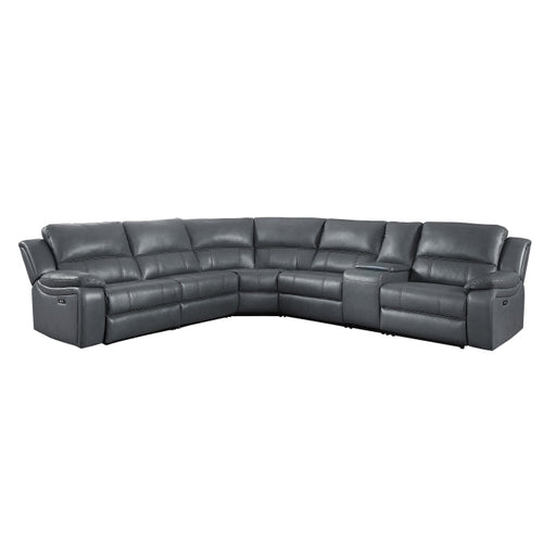 8260GY*6 (6) 6-Piece Modular Reclining Sectional - 8260GY*6
