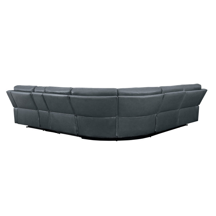 8260GY*6 (6) 6-Piece Modular Reclining Sectional - 8260GY*6