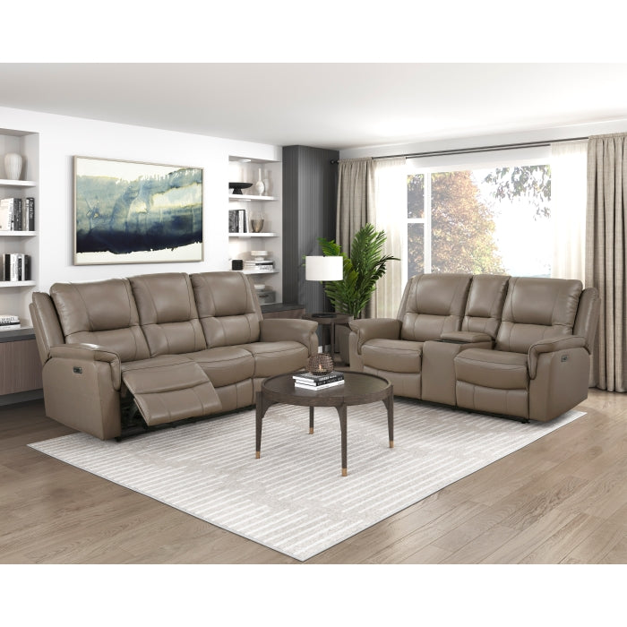 8301DTP-3PW Power Double Reclining Sofa - 8301DTP-3PW