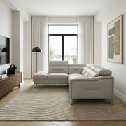 8304LGY*2LC2RPW (2)2-Piece Sectional with Left Chaise, Adjustable Headrests and Charging ports - 8304LGY*2LC2RPW