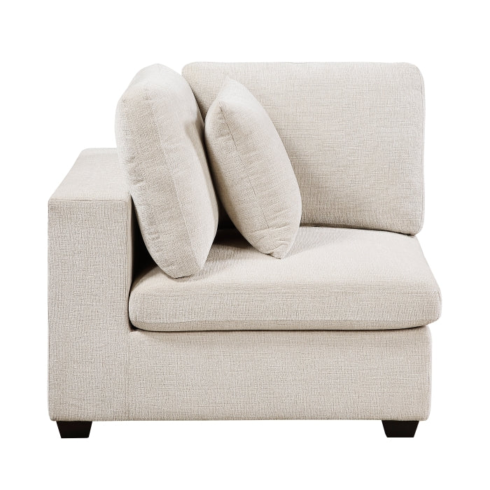 8310NBE*5AC2C1ACROT (5)5-Piece Modular Sectional with Ottoman - 8310NBE*5AC2C1ACROT