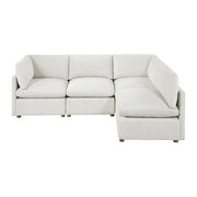 8338BE*42AC2CR (4)4-Piece Modular Sectional - 8338BE*42AC2CR