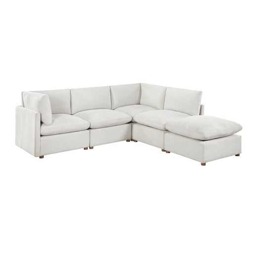 8338BE*52AC2CROT (5)5-Piece Modular Sectional with Ottoman - 8338BE*52AC2CROT