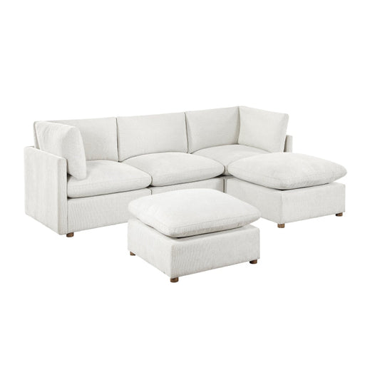 8338BE*52CRAC2OT (5)5-Piece Modular Sectional with Two Ottomans - 8338BE*52CRAC2OT