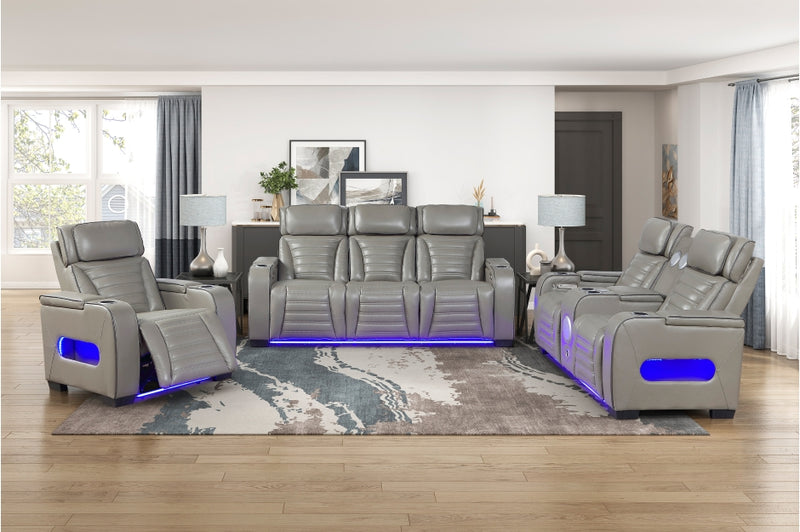 Cyber Living Room Set (Sofa, Loveseaet, Accent Chair)