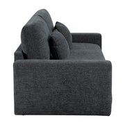 8345DGY-3 Convertible Queen Sleeper Sofa with Charging Ports - 8345DGY-3