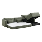 8345GRN*23LRC 2-Piece Sectional with Convertible Queen Sleeper and Right Side Chaise - 8345GRN*23LRC