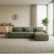 8345GRN*23LRC 2-Piece Sectional with Convertible Queen Sleeper and Right Side Chaise - 8345GRN*23LRC