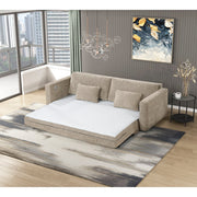 8345TPE-3 Convertible Queen Sleeper Sofa with Charging Ports - 8345TPE-3