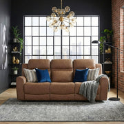 8347BRW-3 Double Reclining Sofa - 8347BRW-3