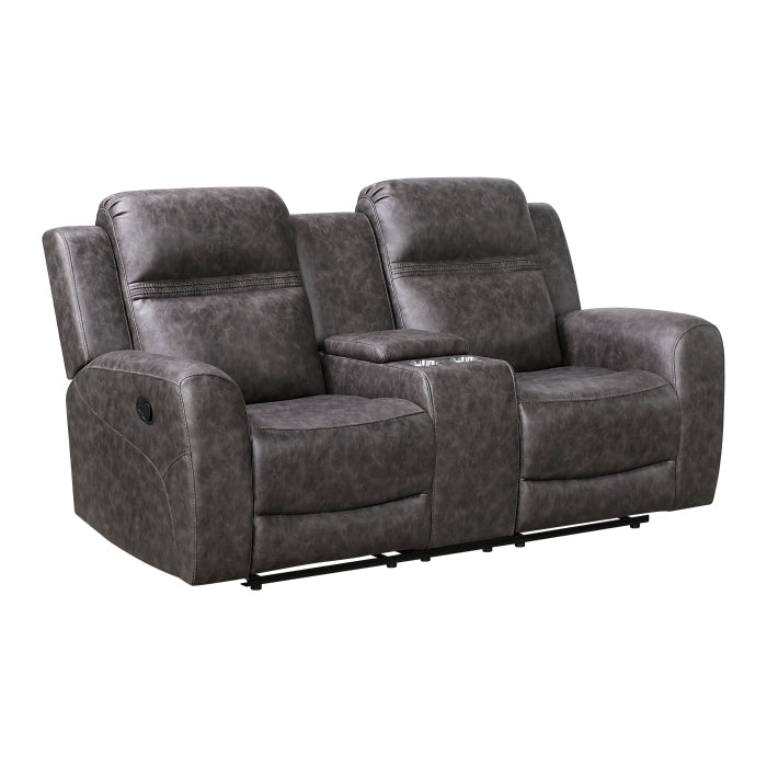 8347CRC*2 2pc Set: Sofa, Love - 8347CRC*2