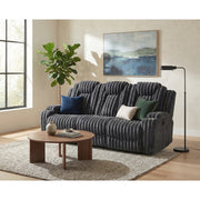 8348DGY-3 Double Reclining Sofa with Cup Holders - 8348DGY-3