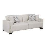 8357BEG*2 2pc Set: Sofa, Love - 8357BEG*2