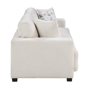 8357BEG*2 2pc Set: Sofa, Love - 8357BEG*2