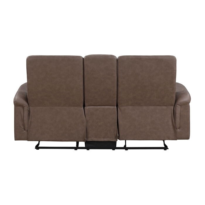 8360BRW*2 2pc Set: Sofa, Love - 8360BRW*2