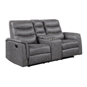 8360GRY*2 2pc Set: Sofa, Love - 8360GRY*2