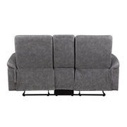 8360GRY*2 2pc Set: Sofa, Love - 8360GRY*2