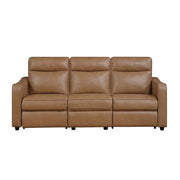 8368BRW-3A2PW* (5)Power Double Reclining Sofa with Curved Track Arms - 8368BRW-3A2PW*