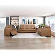 8368BRW-3A2PW* (5)Power Double Reclining Sofa with Curved Track Arms - 8368BRW-3A2PW*