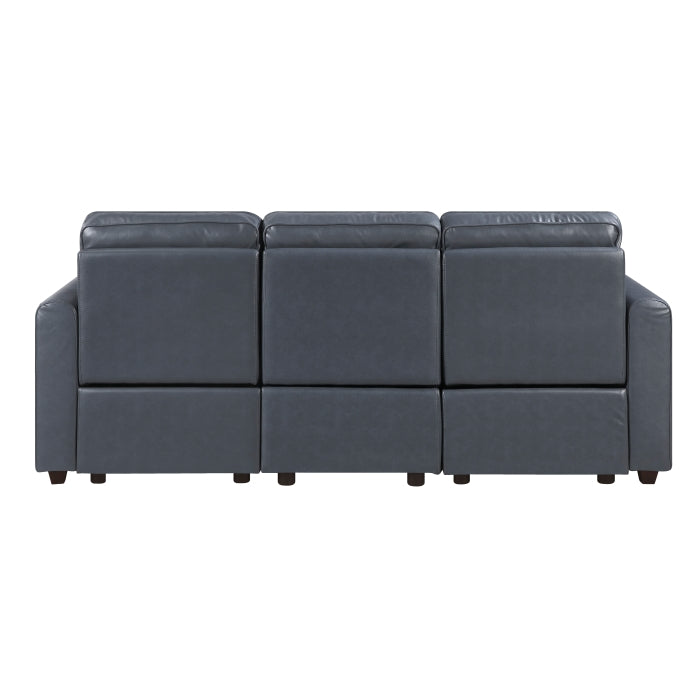 8368NVY*2PWA1 2pc Set: Sofa, Love (Power) - 8368NVY*2PWA1