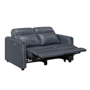 8368NVY*2PWA1 2pc Set: Sofa, Love (Power) - 8368NVY*2PWA1