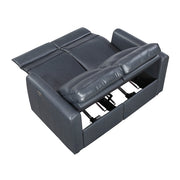 8368NVY*2PWA1 2pc Set: Sofa, Love (Power) - 8368NVY*2PWA1