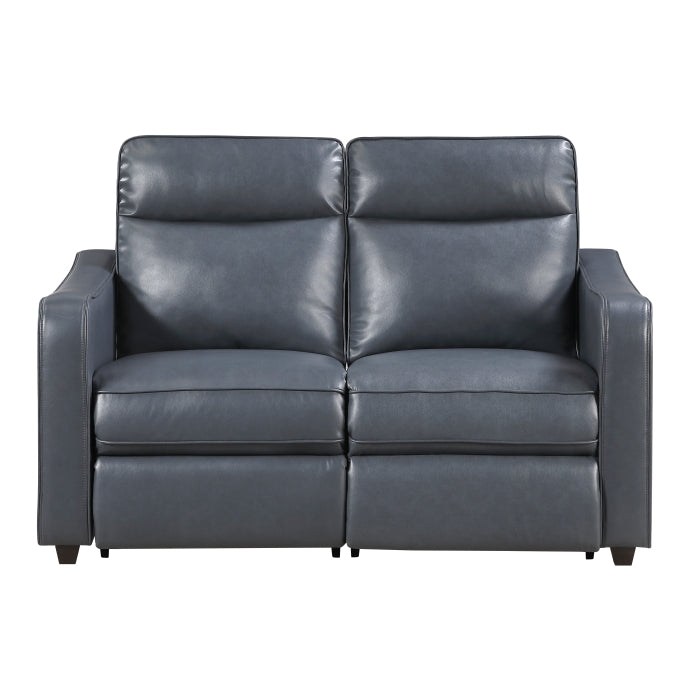 8368NVY*2PWA2 2pc Set: Sofa, Love (Power) - 8368NVY*2PWA2