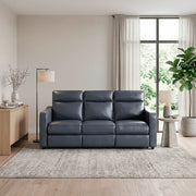 8368NVY-3A2PW* (5)Power Double Reclining Sofa with Curved Track Arms - 8368NVY-3A2PW*