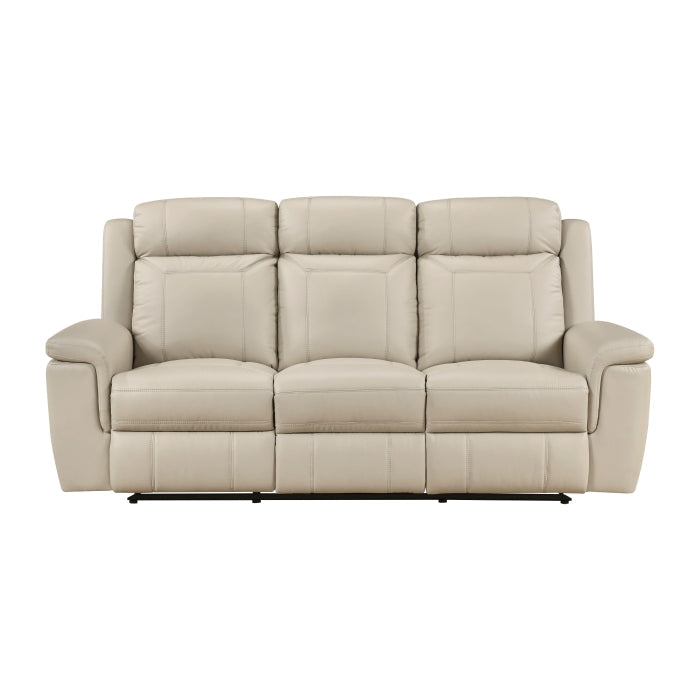 8379BEG*2 2pc Set: Sofa, Love - 8379BEG*2