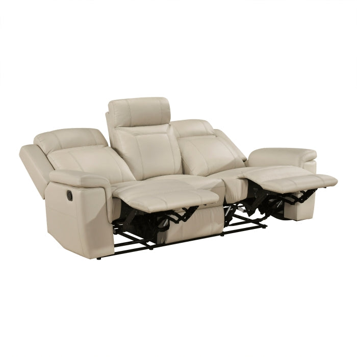 8379BEG*2 2pc Set: Sofa, Love - 8379BEG*2