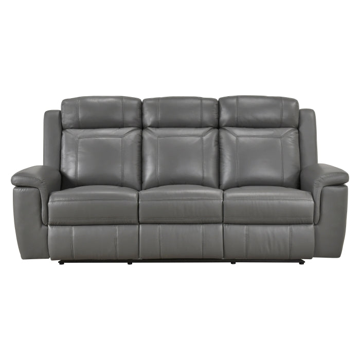 8379DGY*2 2pc Set: Sofa, Love - 8379DGY*2