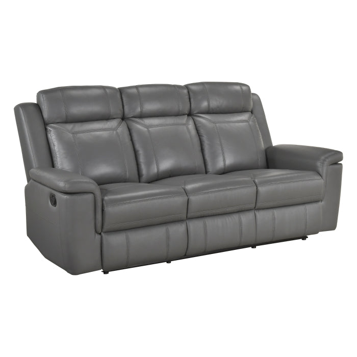 8379DGY-3 Double Reclining Sofa - 8379DGY-3