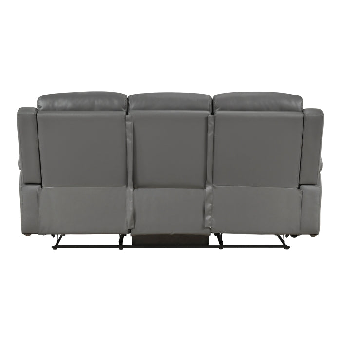 8379DGY-3 Double Reclining Sofa - 8379DGY-3