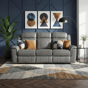 8379DGY-3 Double Reclining Sofa - 8379DGY-3