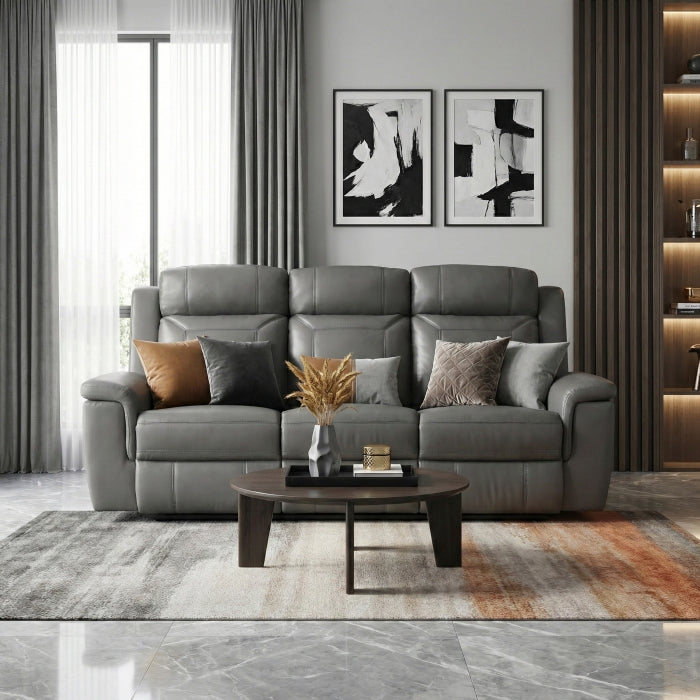 8379DGY-3 Double Reclining Sofa - 8379DGY-3