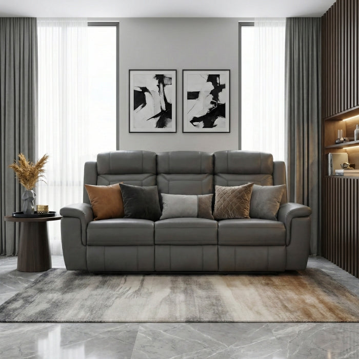 8379DGY-3 Double Reclining Sofa - 8379DGY-3