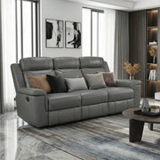 8379DGY-3 Double Reclining Sofa - 8379DGY-3