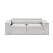 8414GRY-2PWH* Power Double Reclining Love Seat with Power Headrests - 8414GRY-2PWH*