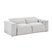8414GRY-2PWH* Power Double Reclining Love Seat with Power Headrests - 8414GRY-2PWH*