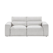 8414GRY-2PWH* Power Double Reclining Love Seat with Power Headrests - 8414GRY-2PWH*