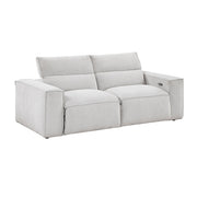8414GRY-2PWH* Power Double Reclining Love Seat with Power Headrests - 8414GRY-2PWH*