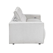 8414GRY-2PWH* Power Double Reclining Love Seat with Power Headrests - 8414GRY-2PWH*